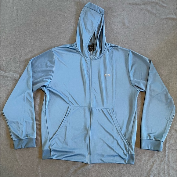 Oakley Other - Oakley Hydrolix‎ full zip hoodie mens size 2XL NWOT blue